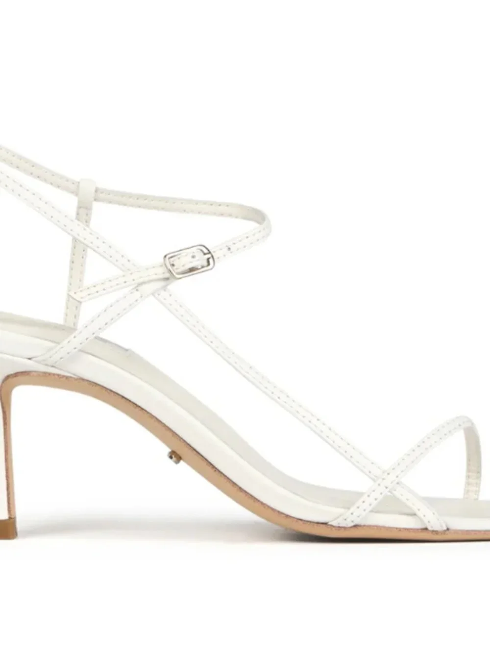 Tony Bianco Caprice Heels White Kid Leather, 7.5
